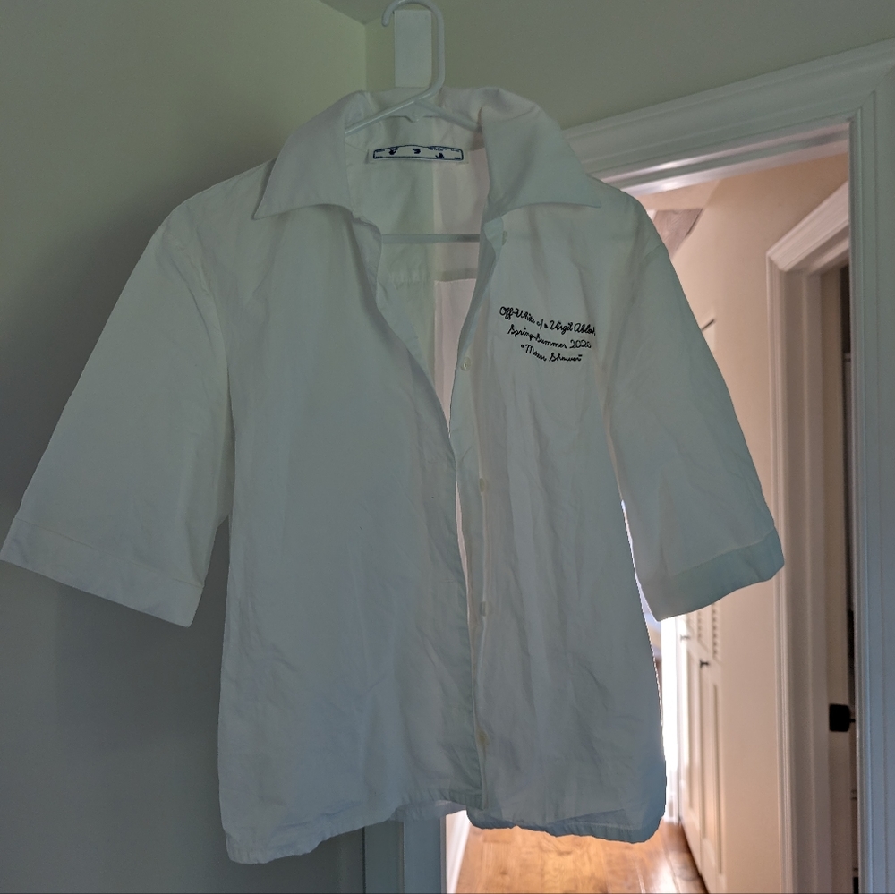 Off-white button up